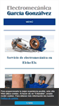 Mobile Screenshot of electromecanicagarciagonzalvez.com